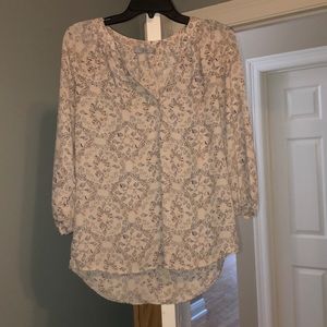 3/4 sleeve loose top